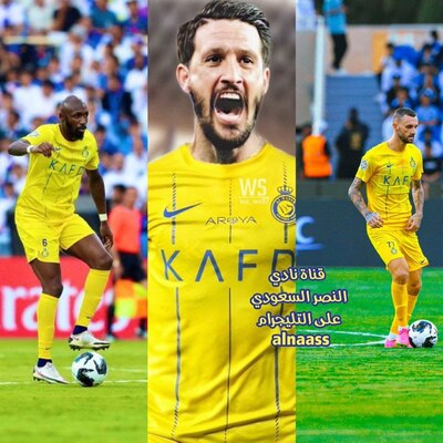 وسط نادي ‎#النصر في الموسم الجديد